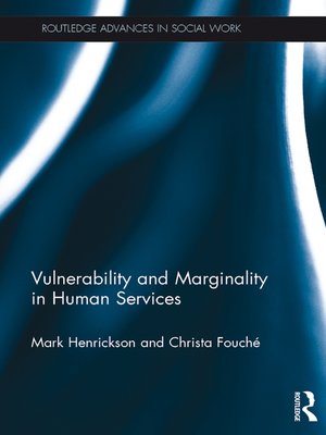 cover image of Vulnerability and Marginality in Human Services